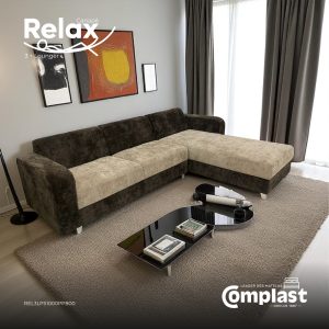 SFRL3L BLUE SOFA RELAX WITH BACKGROUND