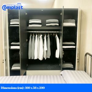 ZT81093 BS-6677A 4 DOORS WARDROBE 1600*560*2000 size