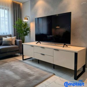 ZT81157 JL-02022 - TV STAND 1600*390*480 CHAMPANGE