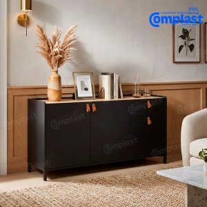 ZT81454 JL-02036 - SIDEBOARD 1600*385*840 WHITE MARBLE : MAT
