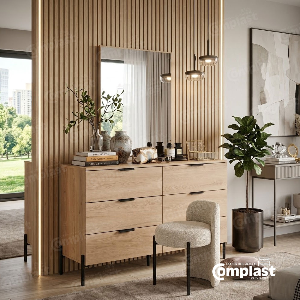 ZT81463 JL-02032 - DRESSER 1200*390*870 NATURAL OAK : MATT GREY ZT81463 JL-02032 - DRESSER 1200*390*870 NATURAL OAK : MATT GREY