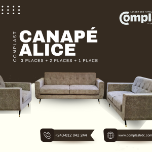 ALICE COMPLAST - CANAPÉ 6 PLACES