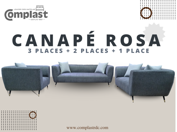 ROSA COMPLAST - CANAPÉ 6 PLACES