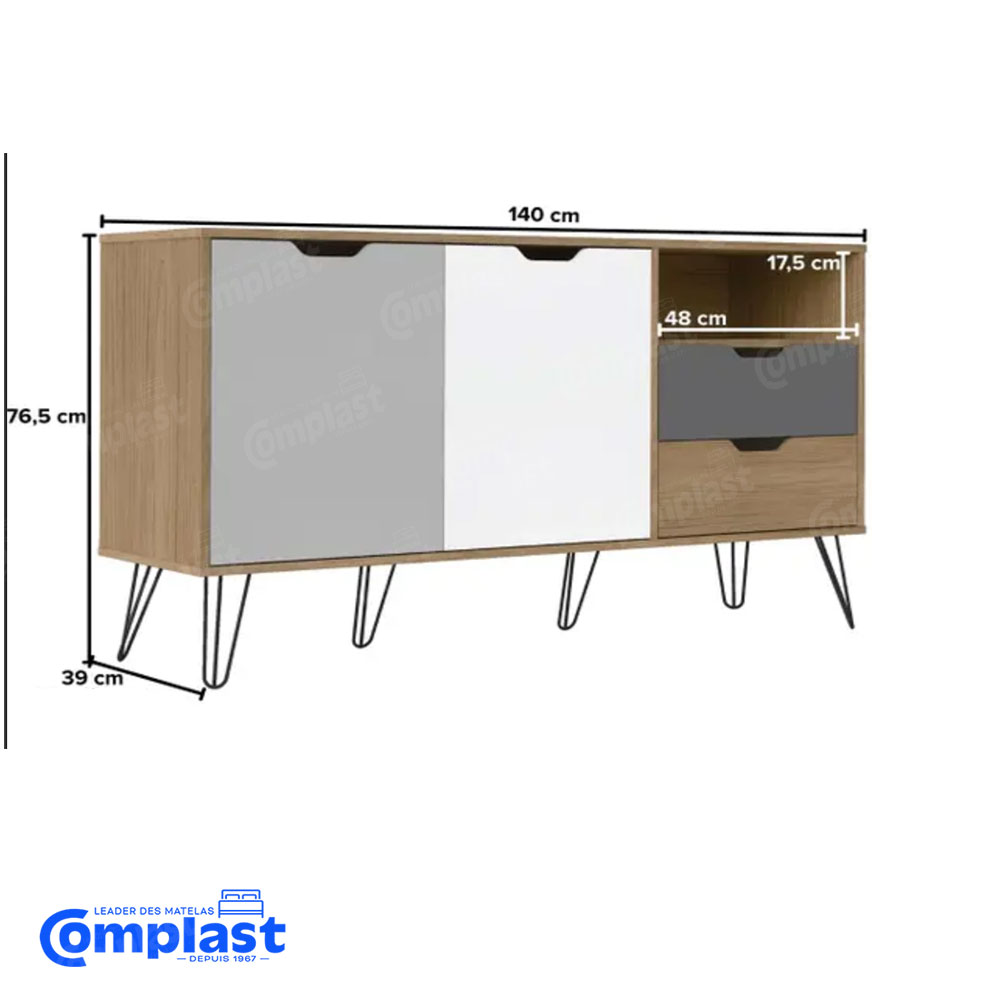 ZT80232 ESTOCOLMO BUFFET size ZT80232 ESTOCOLMO BUFFET size