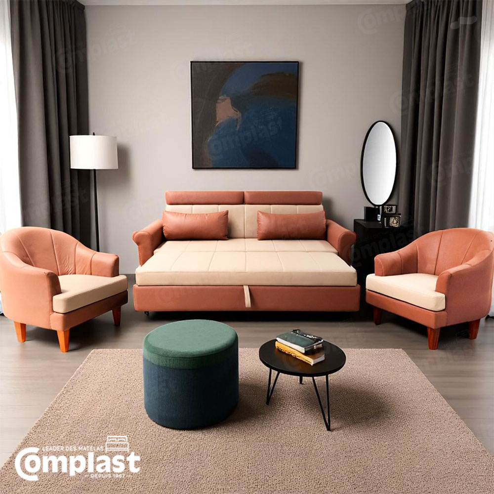 SFADLC311 Sofa ADELA BROW SFADLC311 Sofa ADELA BROWN