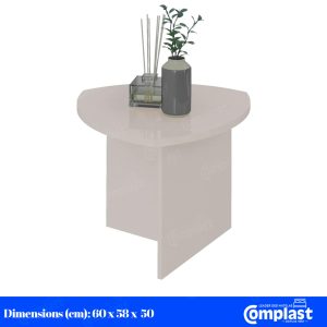 ZT80545 DELTA side Table Off WHITE