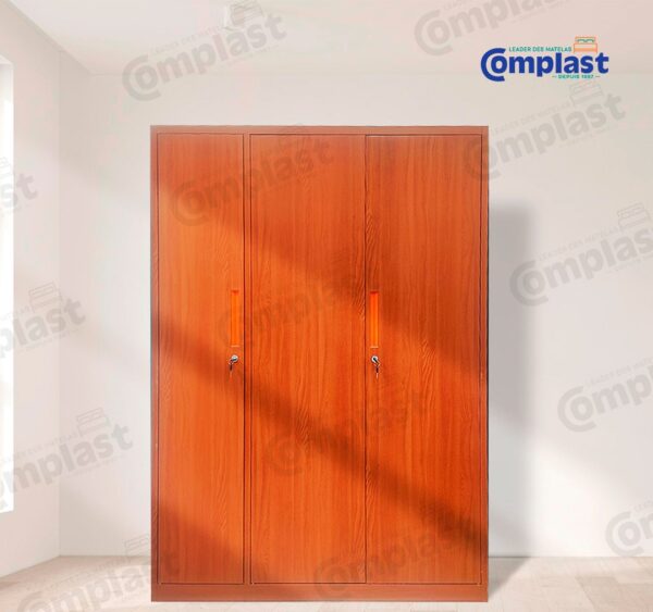 MWWO003 METAL WARDROBE 3D H1850*W1275*D450 WOODEN