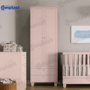 ZT80372 - 2D WARDROBE ZUPY ROSE NATURAL - L75 - l45.3 - H218