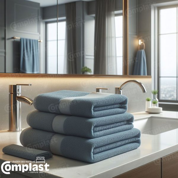 BTBL003 BATH TOWEL BLUE 70-140