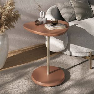 ZT80853 - BEL END TABLE TERRACOTTA - L45.5 - 44.5 - H54.5