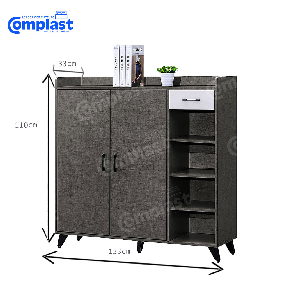 ZT80818 908E-SHOE-CABINET-WALNUT-LIGHT-GRA size ZT80818 908E-SHOE-CABINET-WALNUT-LIGHT-GRA size