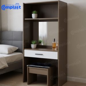 ZT81221 BEDROOM SET 6B07# GRAY OAK+ GLOSSY dressing