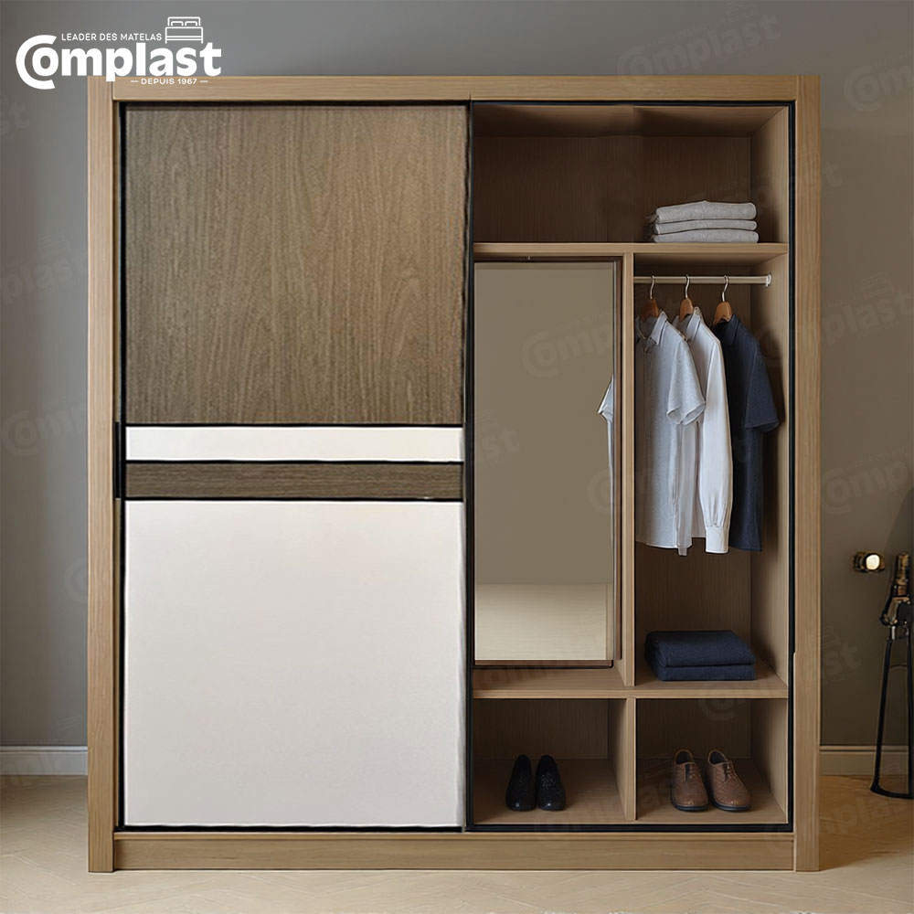 ZT81245 818A-52# 1.8 WARDDROBE GRAY OAK + PET L1800*W600*H2