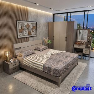 ZT81316 BEDROOM SET 6B08# RAIN SIL