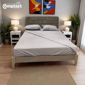 ZT80990-ZT80991- ZT80992 BED 6B13 1800*2000 GRAY+STONE PATERN