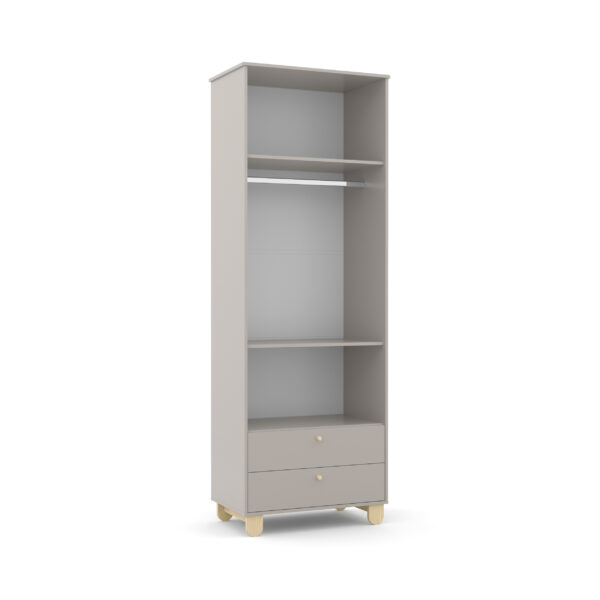 ZT80369 - 2D WARDROBE ZUPY CINZA NATURAL - L75.5 - l46 - H218 (5)