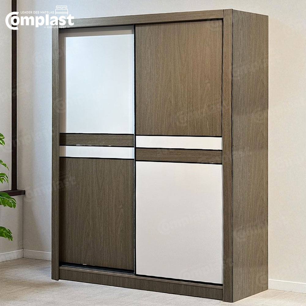 ZT81245 818A-52# 1.8 WARDDROBE GRAY OAK + PE ZT81245 818A-52# 1.8 WARDDROBE GRAY OAK + PE